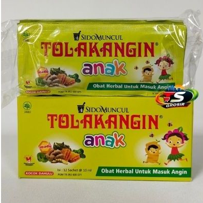 Tolak Angin Anak - Obat Herbal Masuk Angin