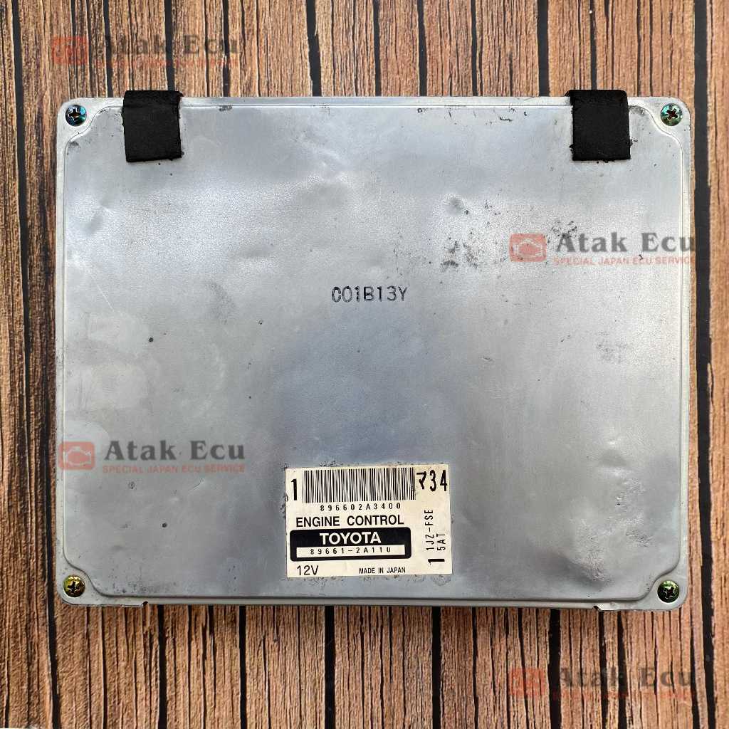 ECU Toyota Mark II 2.5L 1JZ-FSE 5AT Denso 896612A110 Kode 34 ECM Engine 89661-2A110/12V