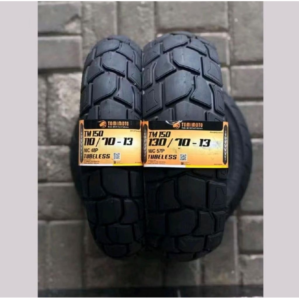 Ban TOMORROW TM 150 Tubles Ban motor Matic Beat Vario Mio Dll 13/14 Baru Dan Original