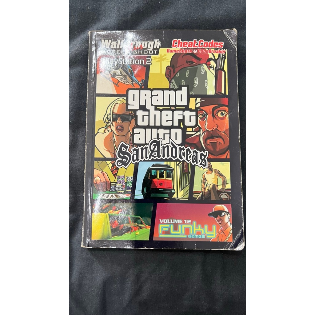 Buku Cheat & Walkthrough GTA San Andreas PS2 - Funky Games