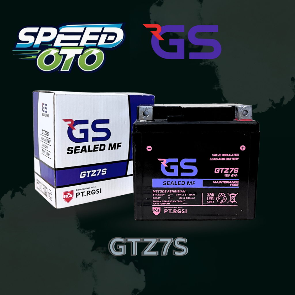 Aki Motor GSE GTZ7S Aki Kering Motor Satria FU Barong / All New Satria FU 150