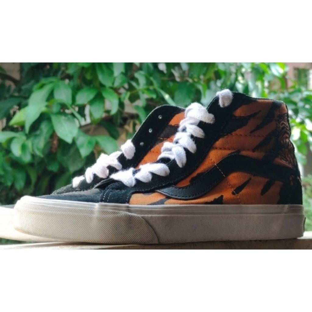 Vans SK8- Hi Reissue Tiger Orange