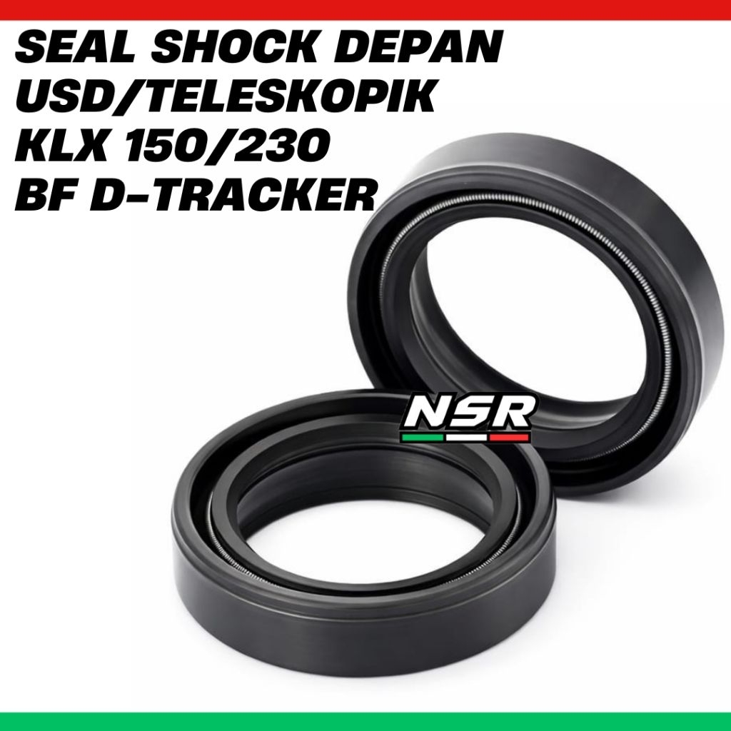 HITAM SEAL SHOCK DEPAN USD KAWASAKI KLX 150 230 BF D TRACKER