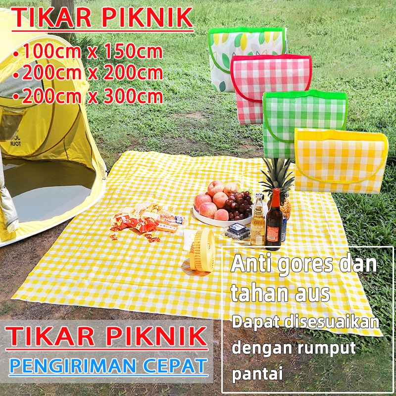 [Pengiriman cepat] tikar lipat piknik aesthetic tikar piknik aesthetic tikar piknik lipat anti air t