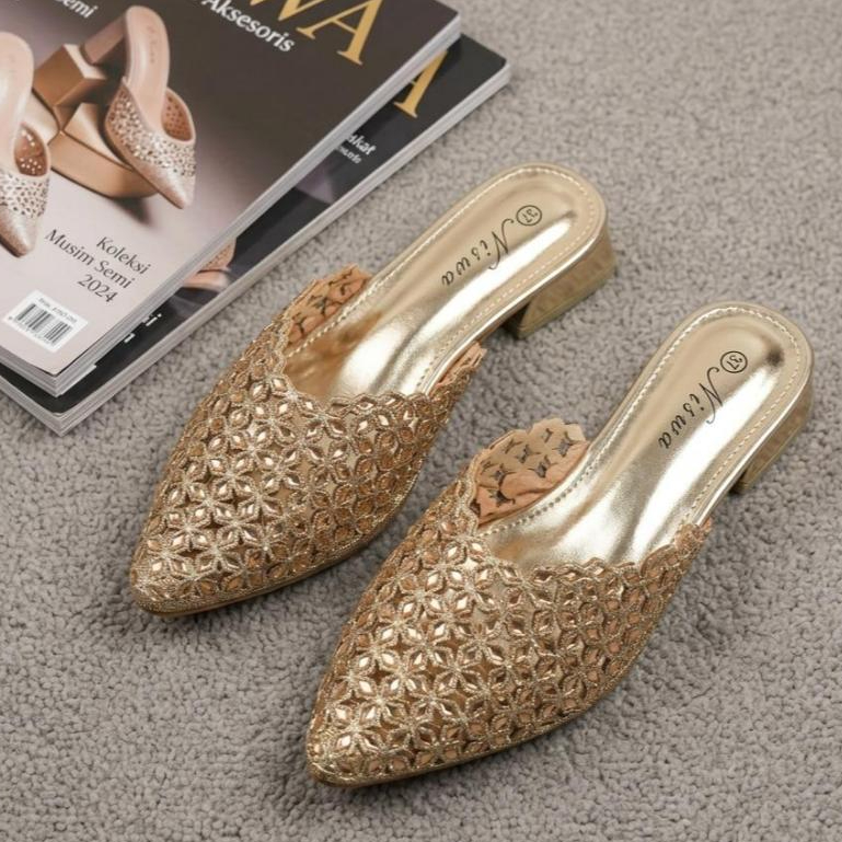 Sepatu Sandal Pesta Wanita Heels Import NISWA PL24113