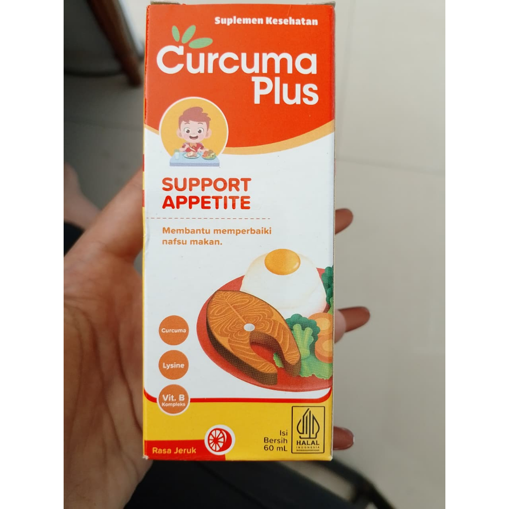 Curcuma Plus Sirup Vitamin Anak Rasa Jeruk 60ml