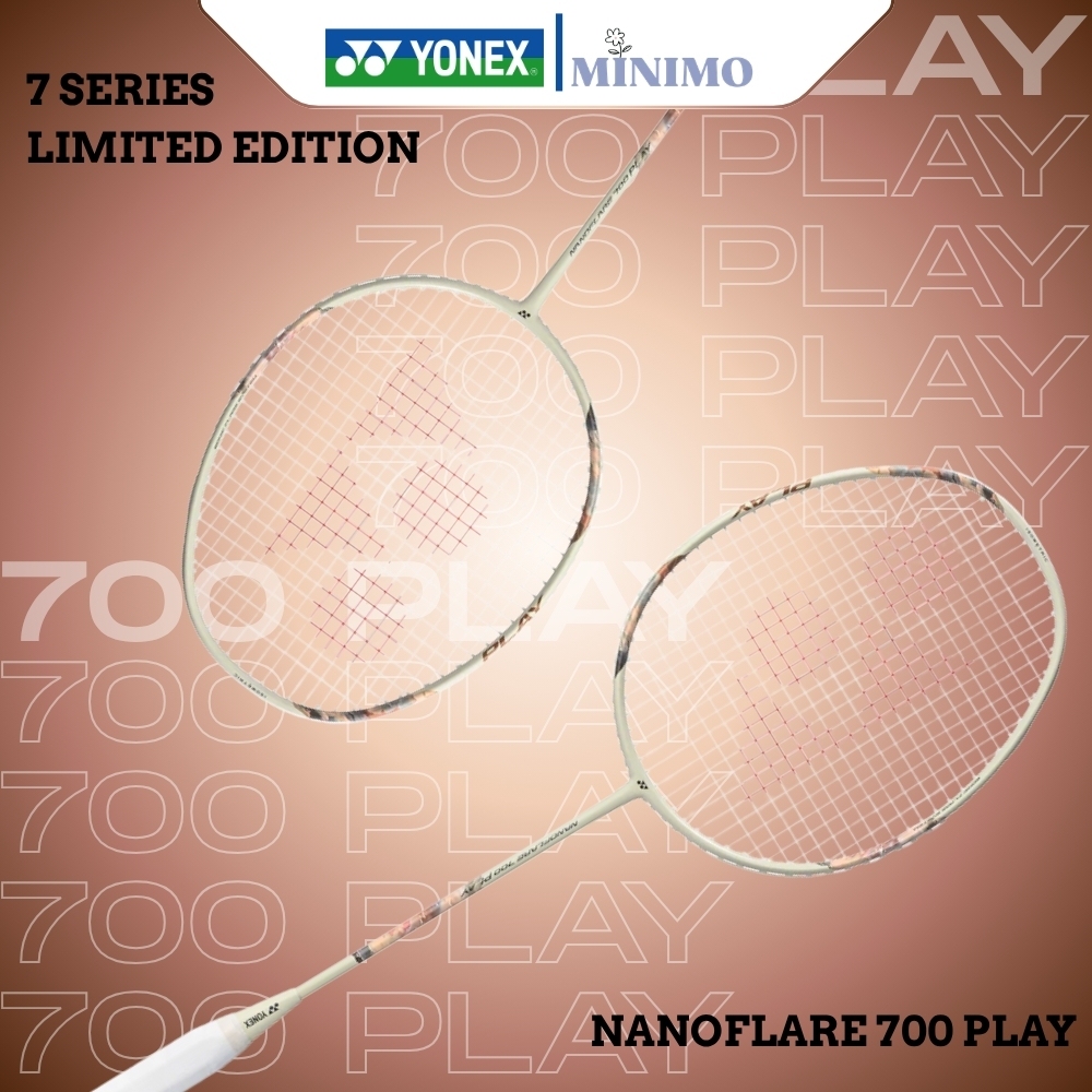 Raket Badminton Yonex Nanoflare 700 Play Light Beige - Limited Edition Original 100%