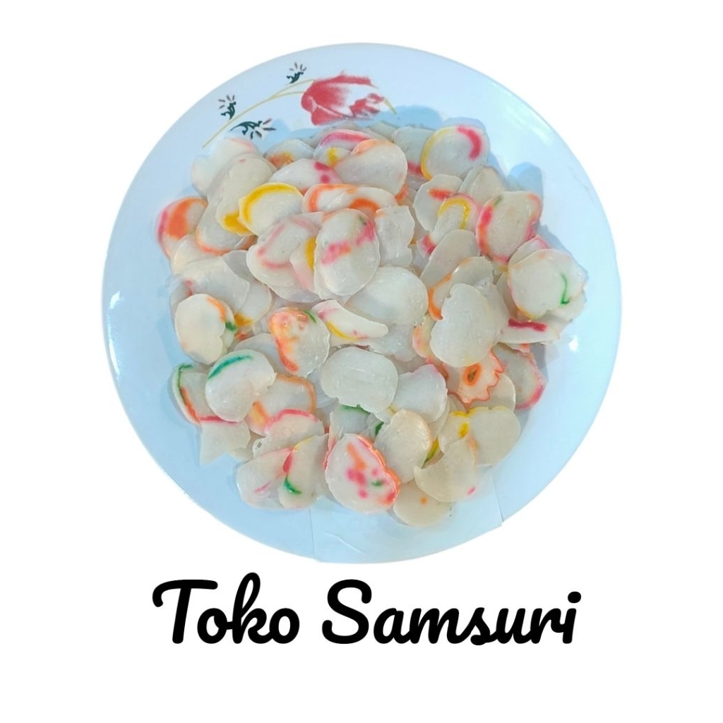 Kerupuk • Krupuk Bawang Pelangi • Krupuk Bawang