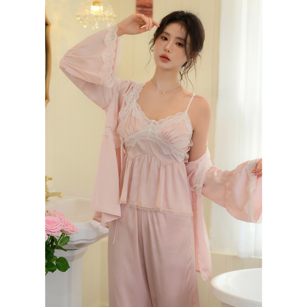 Naturea Robe Set Sleepdress - Little Woman Sleepwear