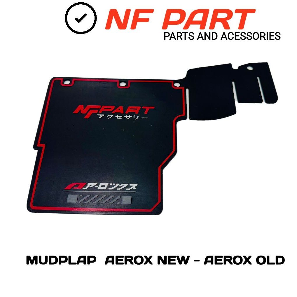 Mudlaph Karpet Penahan Lumpur AEROX NEW 2021-2024 AEROX OLD 2017-2020 Variasi warna Nf Part