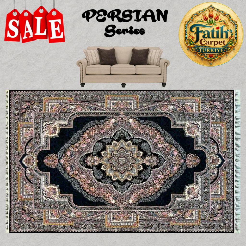 Karpet Premium Klasik Import Iran - 1905 Navy