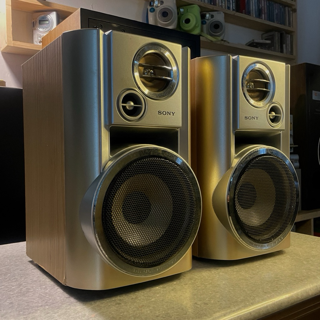 SPEAKER BOOKSHELF SONY SS-CHP8V