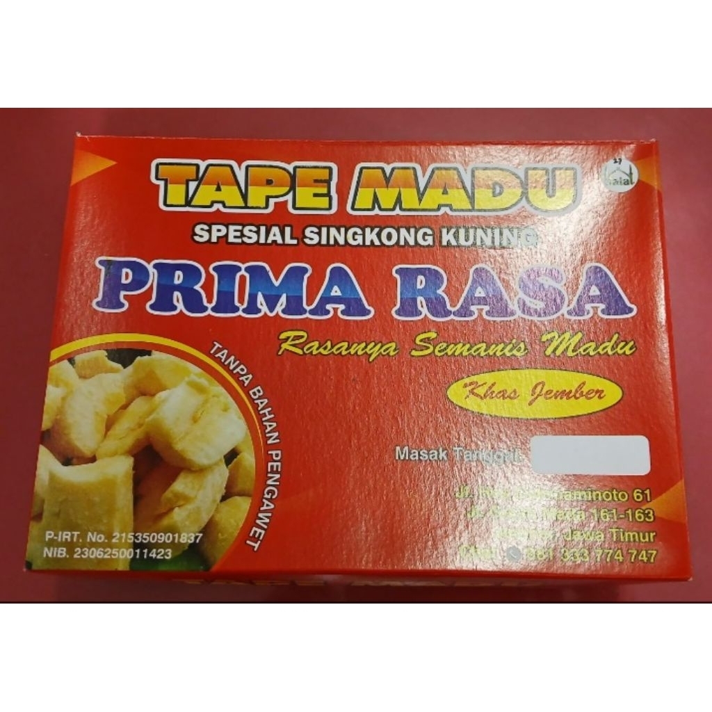 Tape Prima Rasa Tape Jember