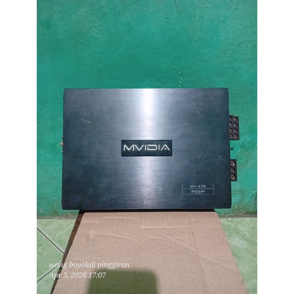 Power Amplifier mobil 4channel MVIDIA seri MV-475