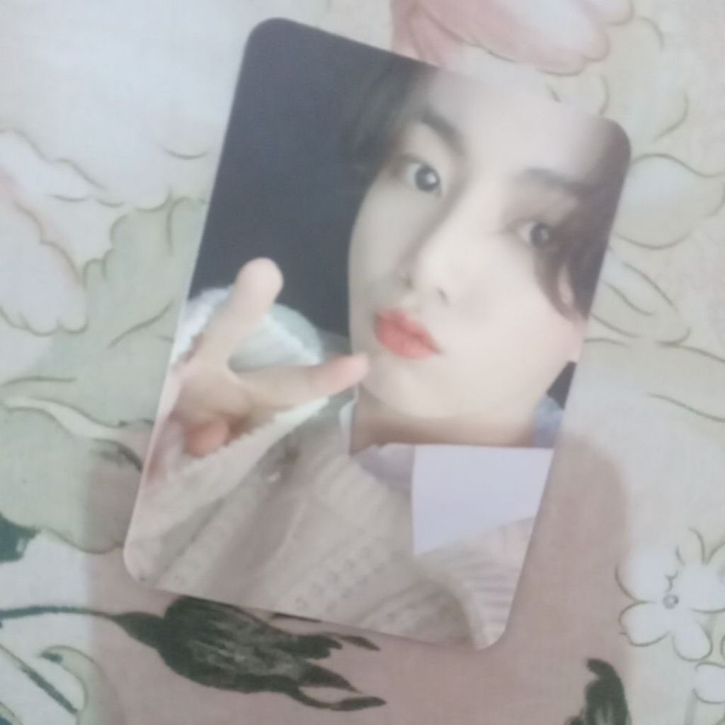 photocard jungkook bts dicon
