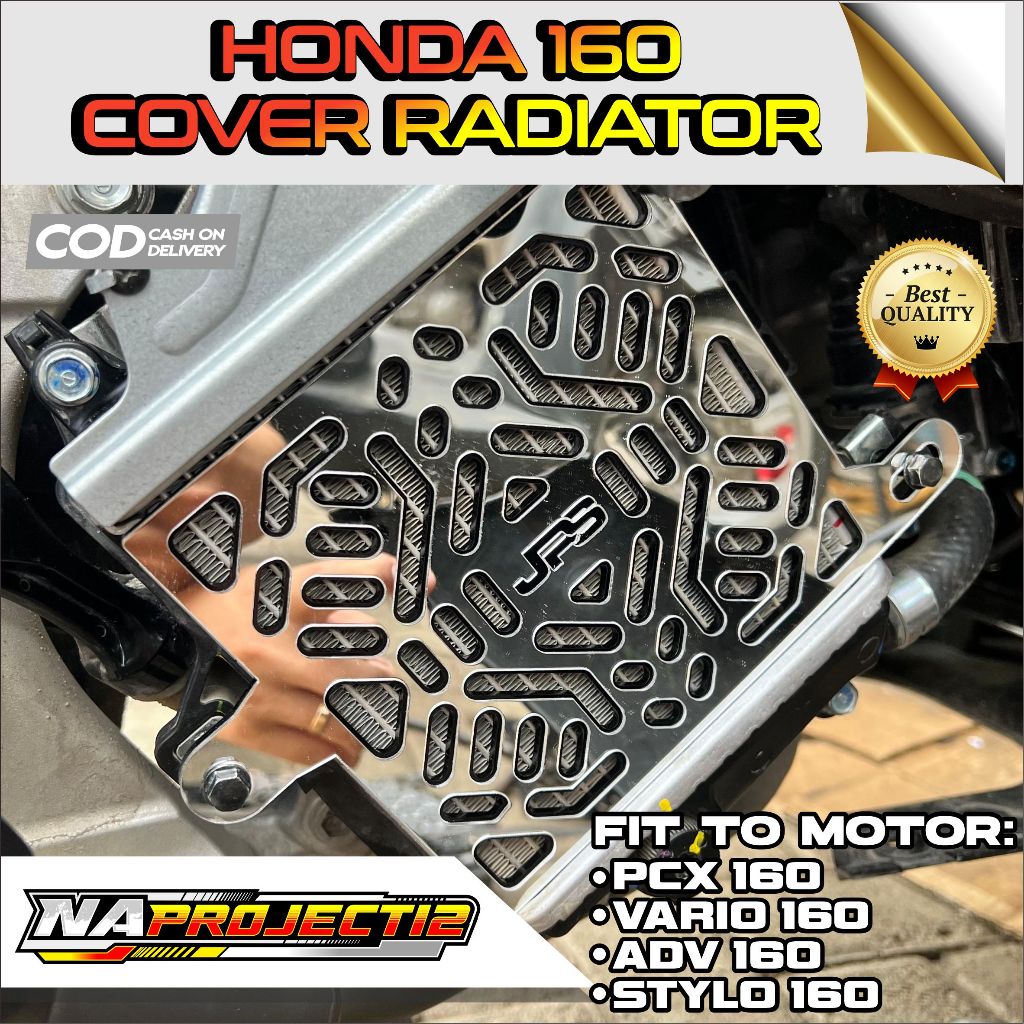 Cover radiator VARIO PCX ADV STYLO Aksesoris Motor Cover Radiator Akrilik_01