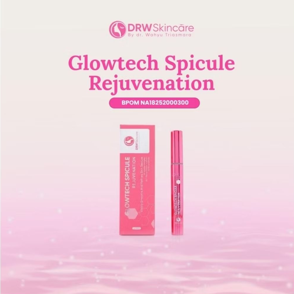 DRW SKINCARE Glowtech Spicule Rejuvination serum scar bopeng dan kulit bertekstur