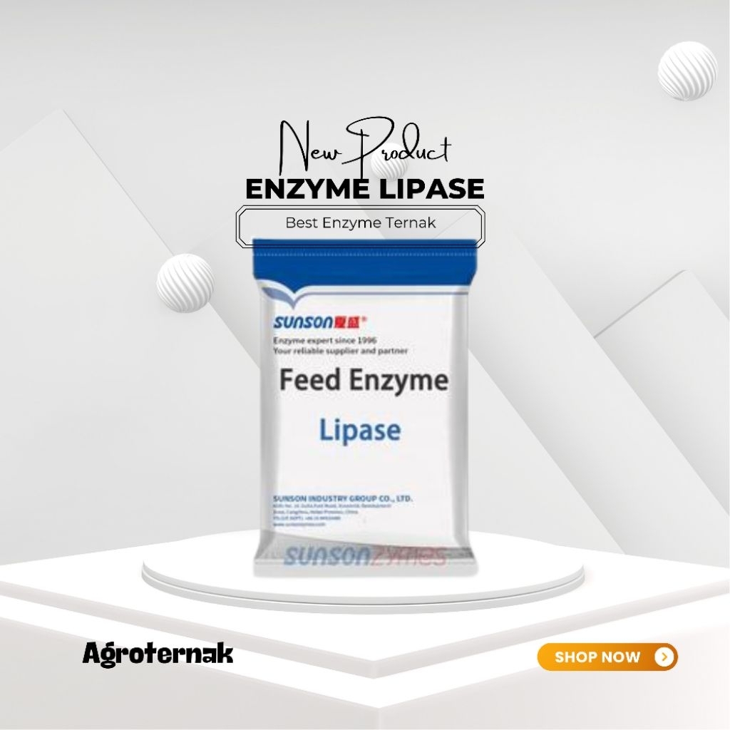 LIPASE Enzyme Pemecah Lemak Pakan Hewan Ternak