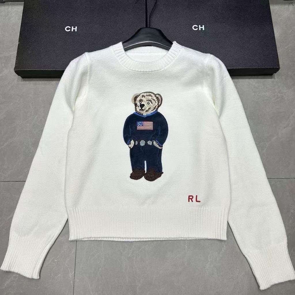 Polo RL bear sweater knit
