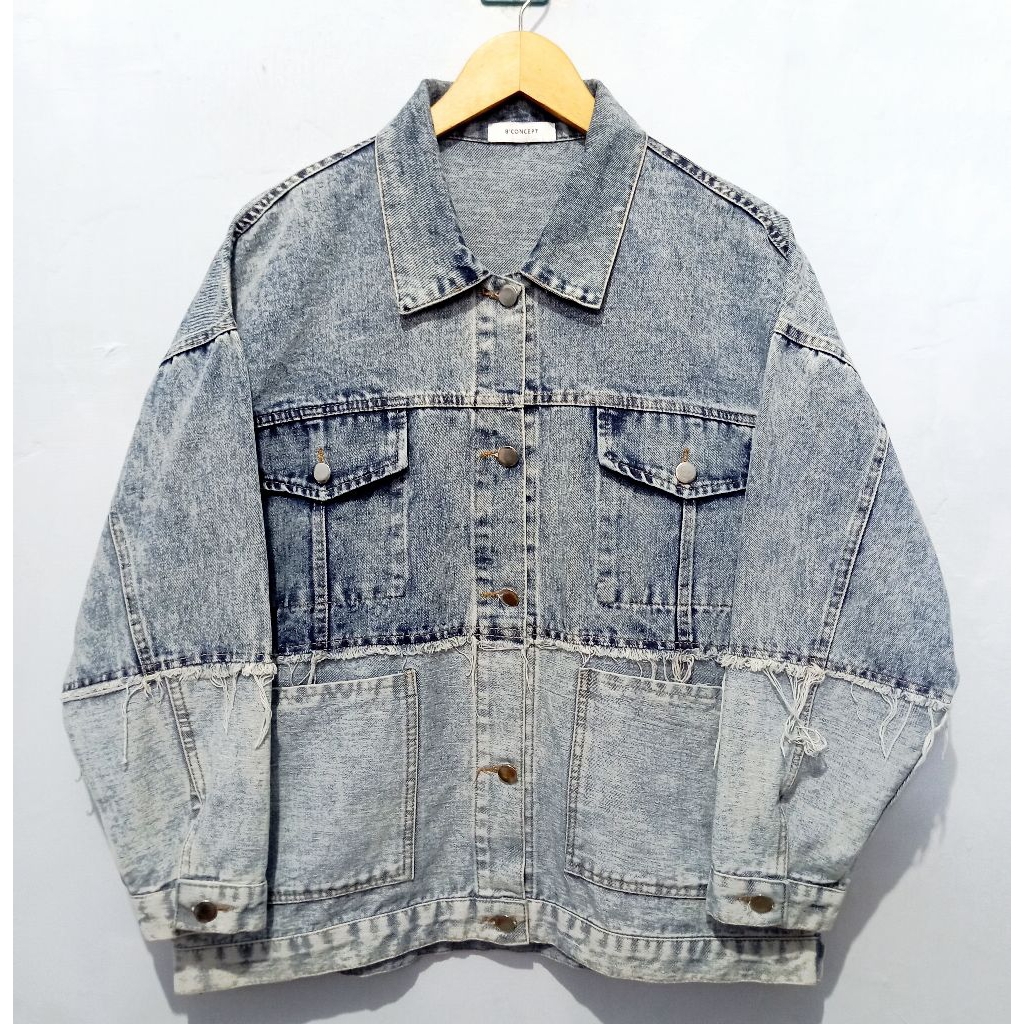 Jaket Denim Jeans 8 Concept Preloved Second