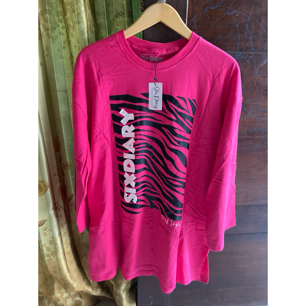 [NEW] KAOS OVERSIZE SIX DIARY ORIGINAL NEW