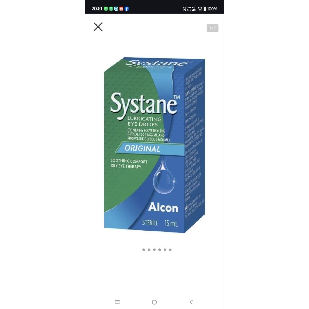 Systane Ultra Lubricant Eye Drops 10ml