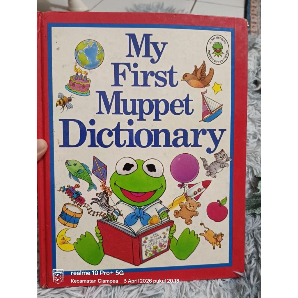Buku preloved---My first Muppet dictionary ( E_9)