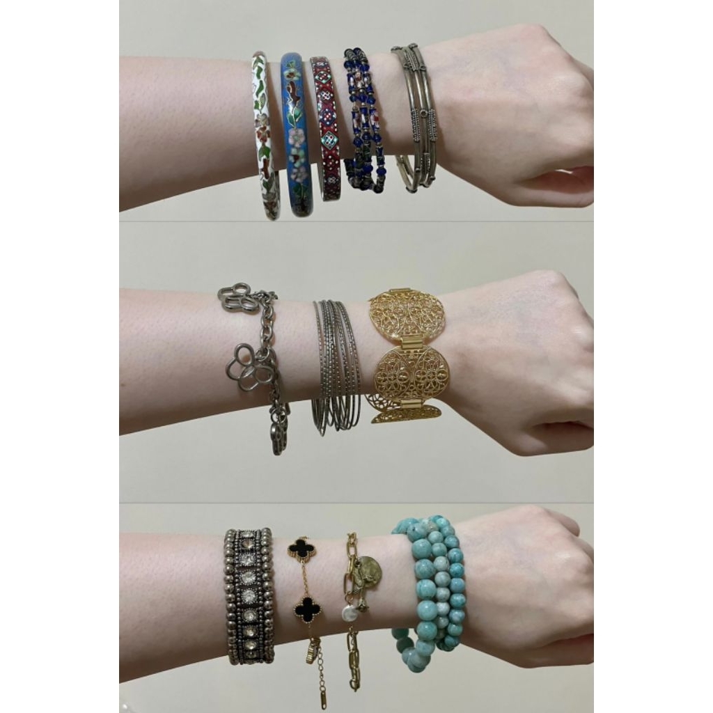 Preloved gelang warna warni