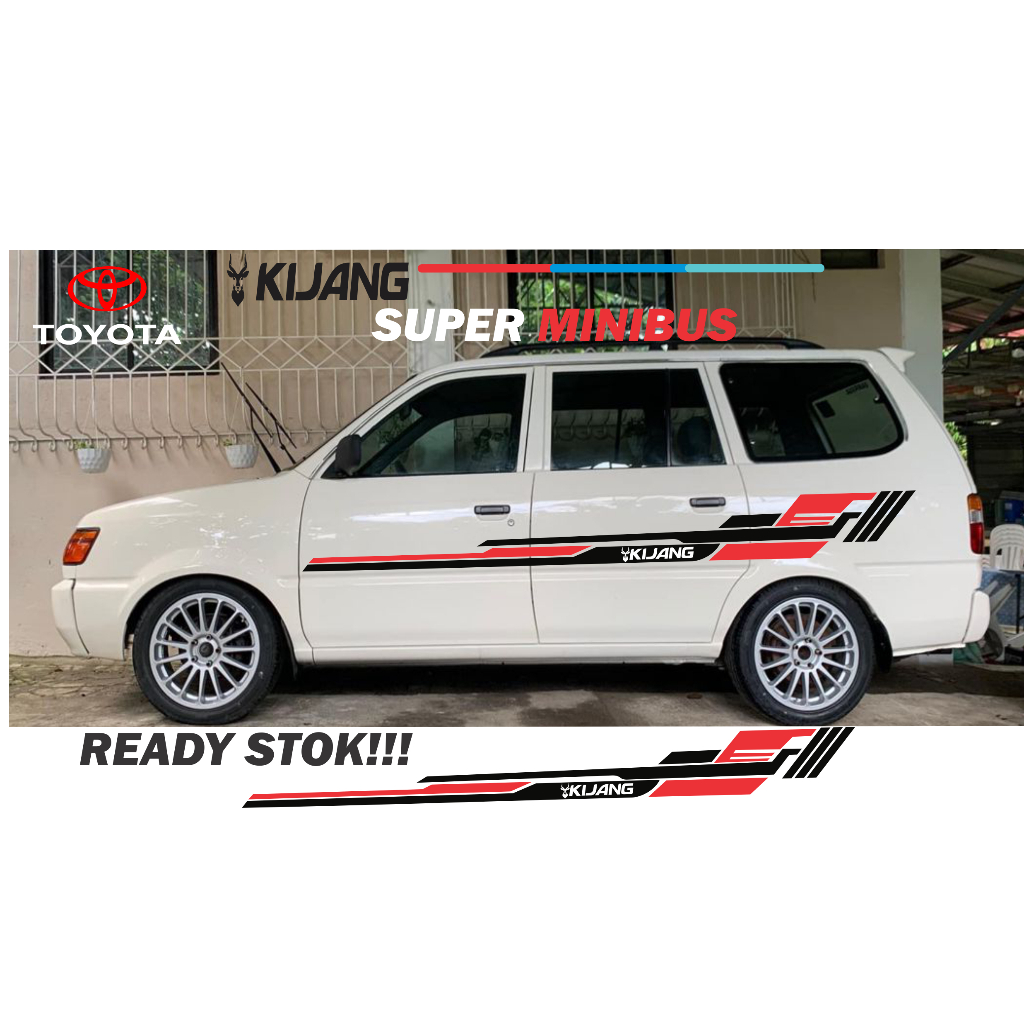 stiker mobil kijang super stiker body mobil kijang super stiker kijang