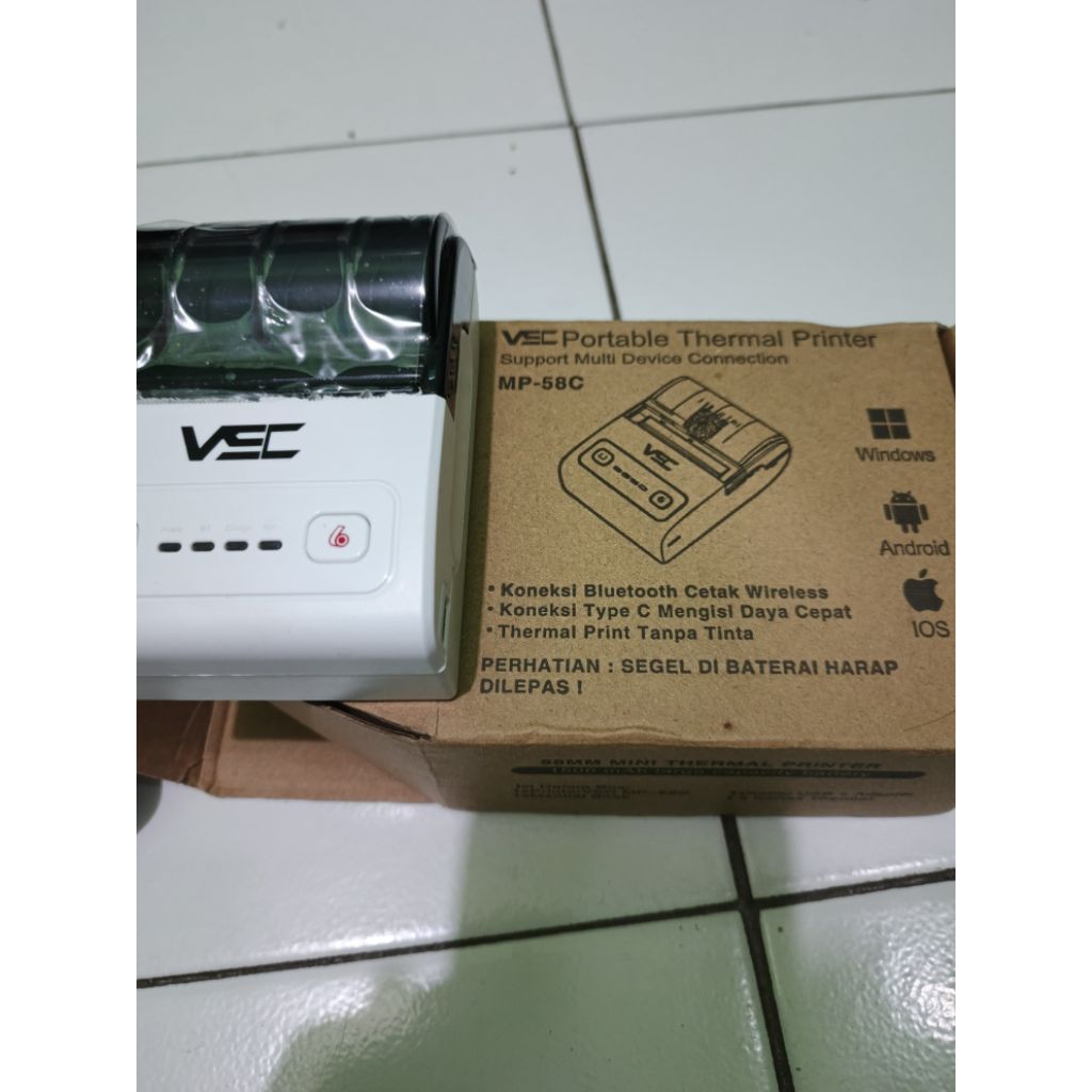 Vsc Printer/Print Bluetooth MP-58C