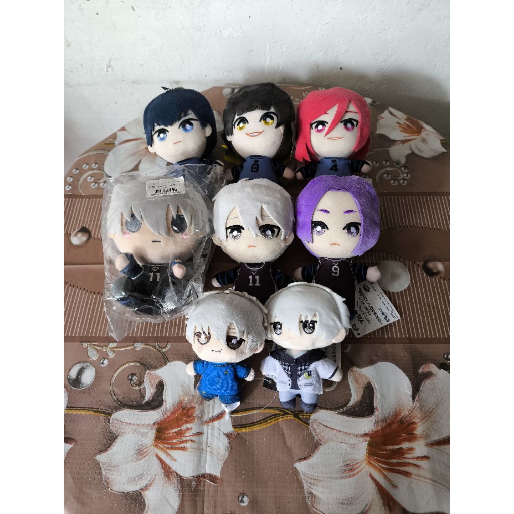BLUE LOCK Anime Plush doll, Isagi, Rin, Nagi, Reo, Chigiri, Bachira