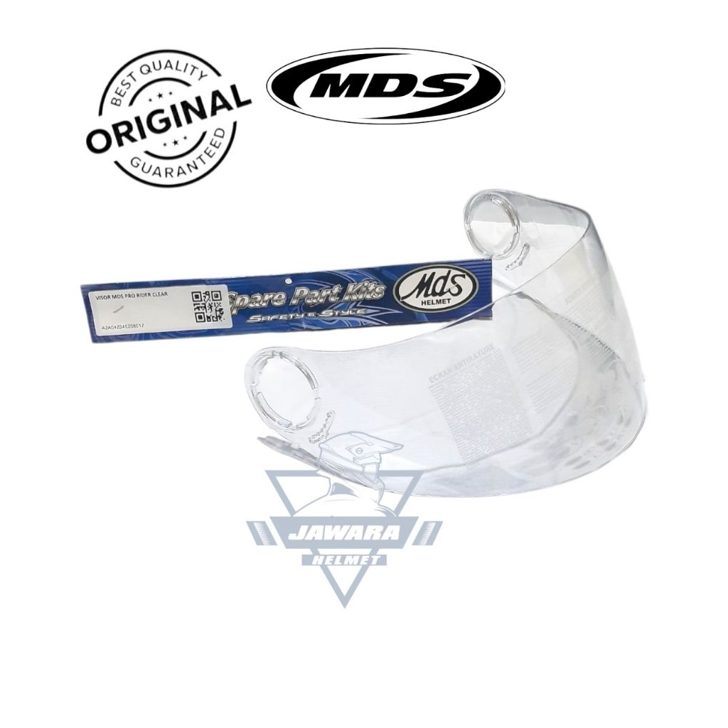 VISOR HELM MDS PRO RIDER ORIGINAL | KACA HELM MDS MODULAR ORIGINAL