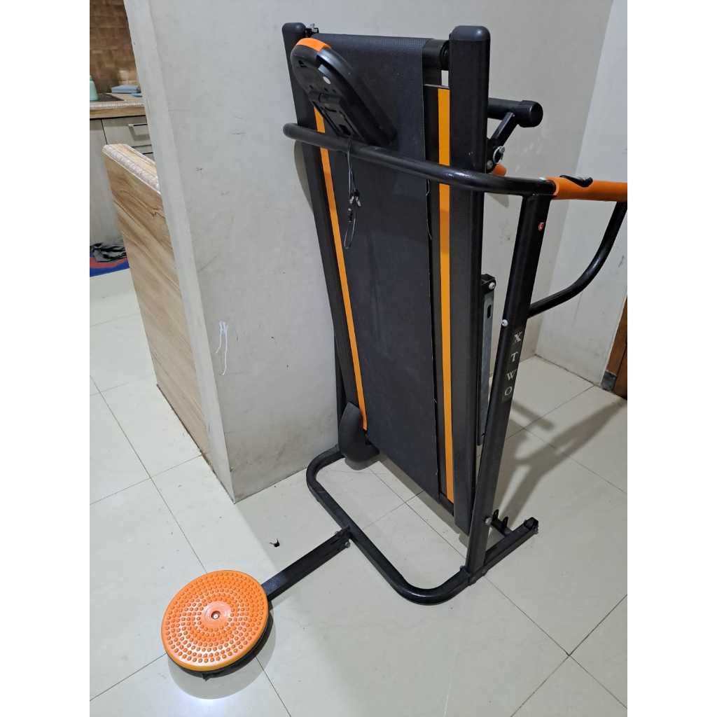 Treadmill lipat kondisi bekas istimewa sangat layak pakai cocok untuk program diet/terapi tulang