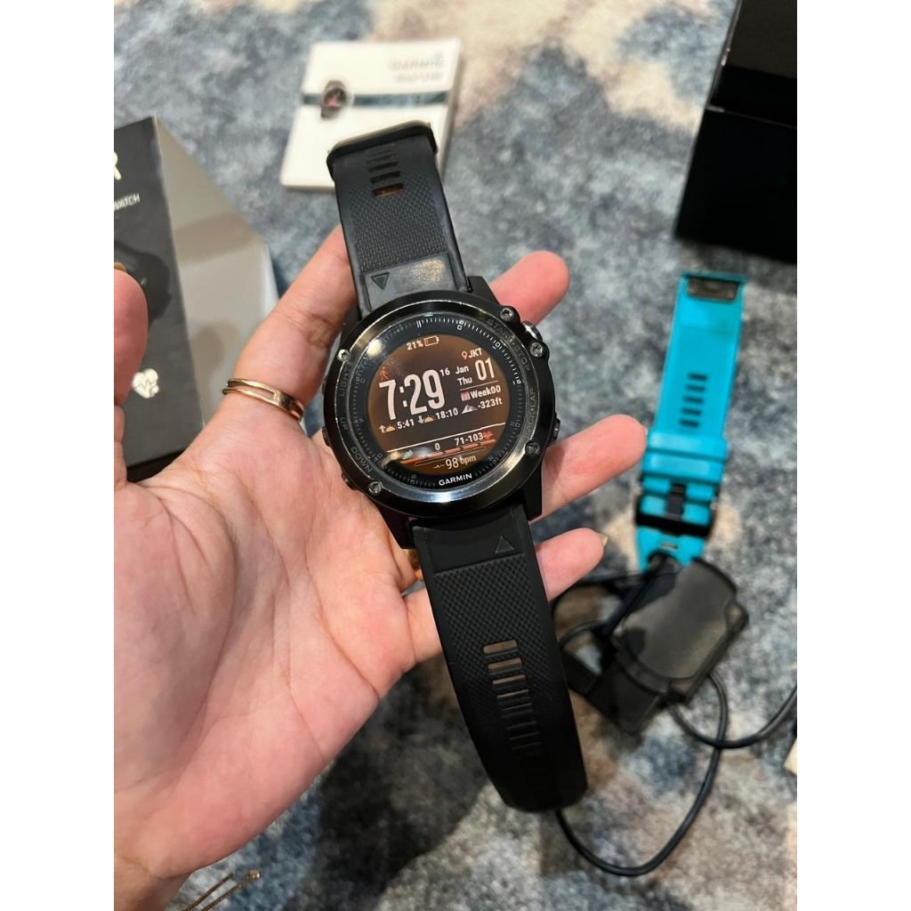 Garmin fenix 3HR sapphire murah