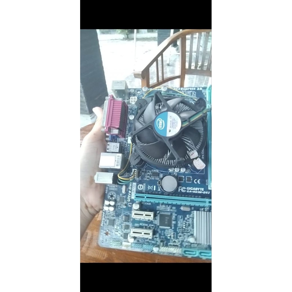PAKET MOBO H61+ I7 3770 (E3 1275 V2)