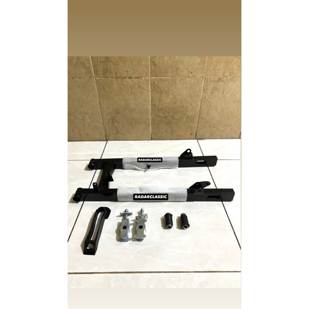 Swing arm VARIASI LONG/PANJANG 50CM PNP FIZ R FIZR FORCE1 JUPITER Z ALFA VEGA WARNA HITAMA VEGA R