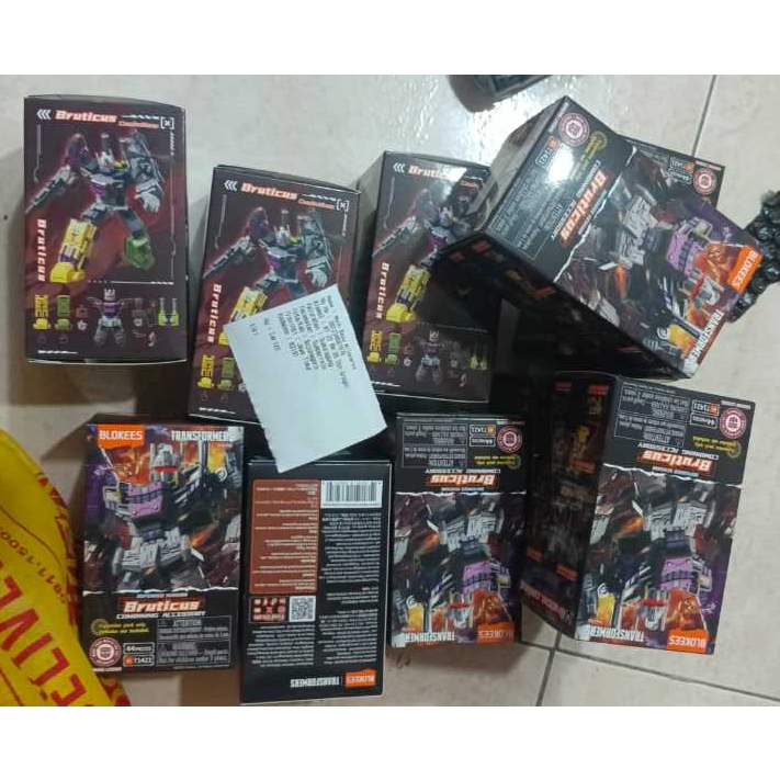 Transformer Combiner Part Bruticus and All Vehicle (Segel)