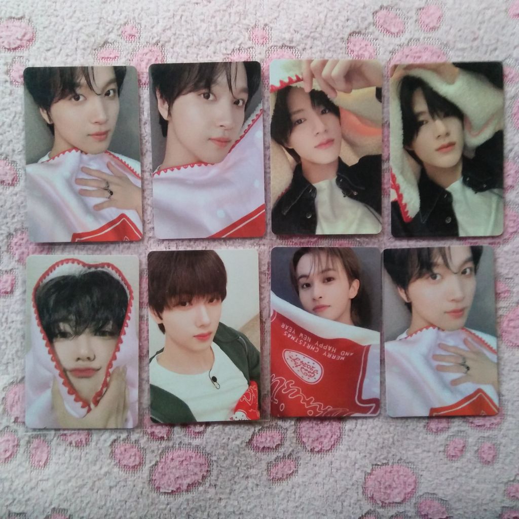 nct dream pink christmas jaemin pink chirstmas haechan pink christmas renjun chenle mark pink christ