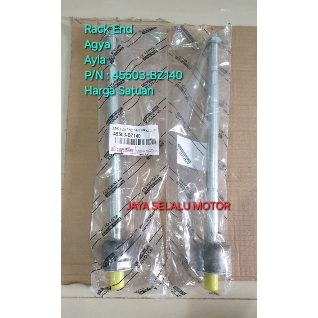 Long Tie Rod Tierod Tirod Steering Stering Rek Rack End Toyota Agya Ayla 45503-BZ140