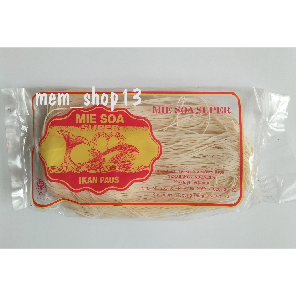 Miesoa Misoa Kuah Super Ikan Paus