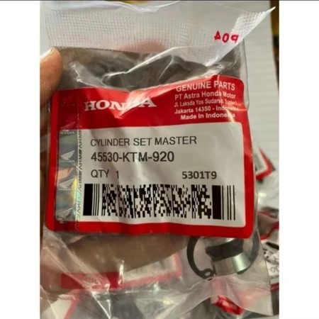 GROSIR Master Rem BELAKANG Supra 125 Tiger New Megapro Satria 2 tak ( CYLINDER SET MASTER 45530-KTM-