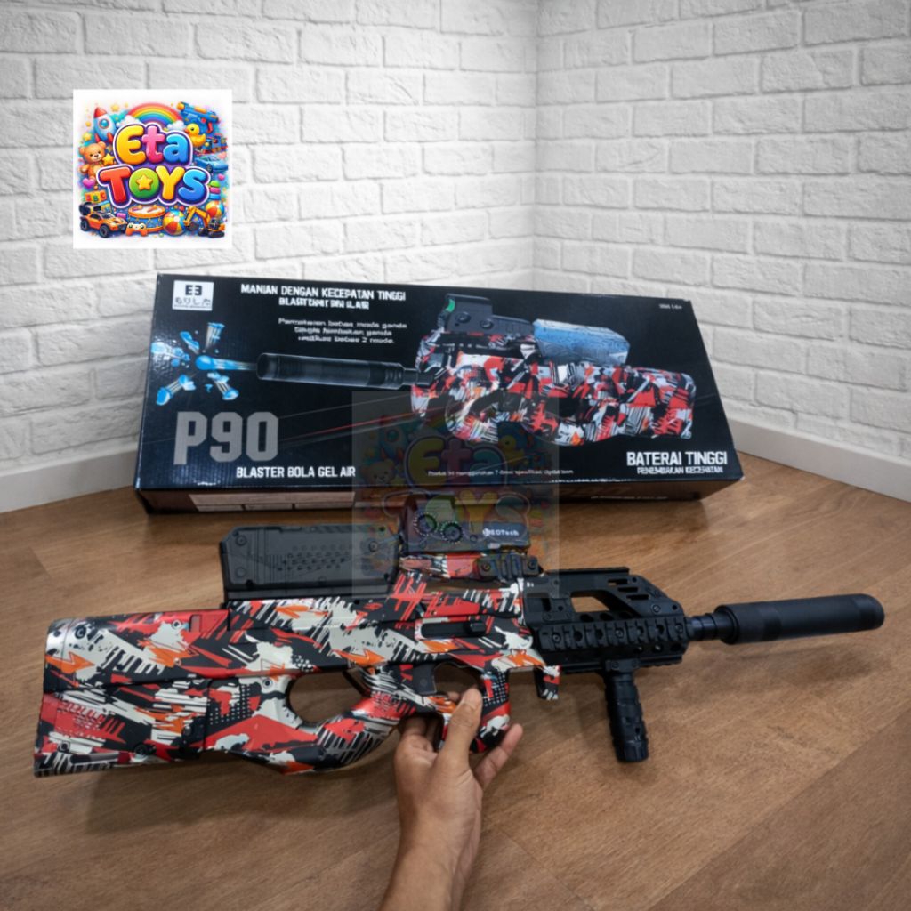 mainan wgb model P90 taktikal ukuran 1:1 bisa COD