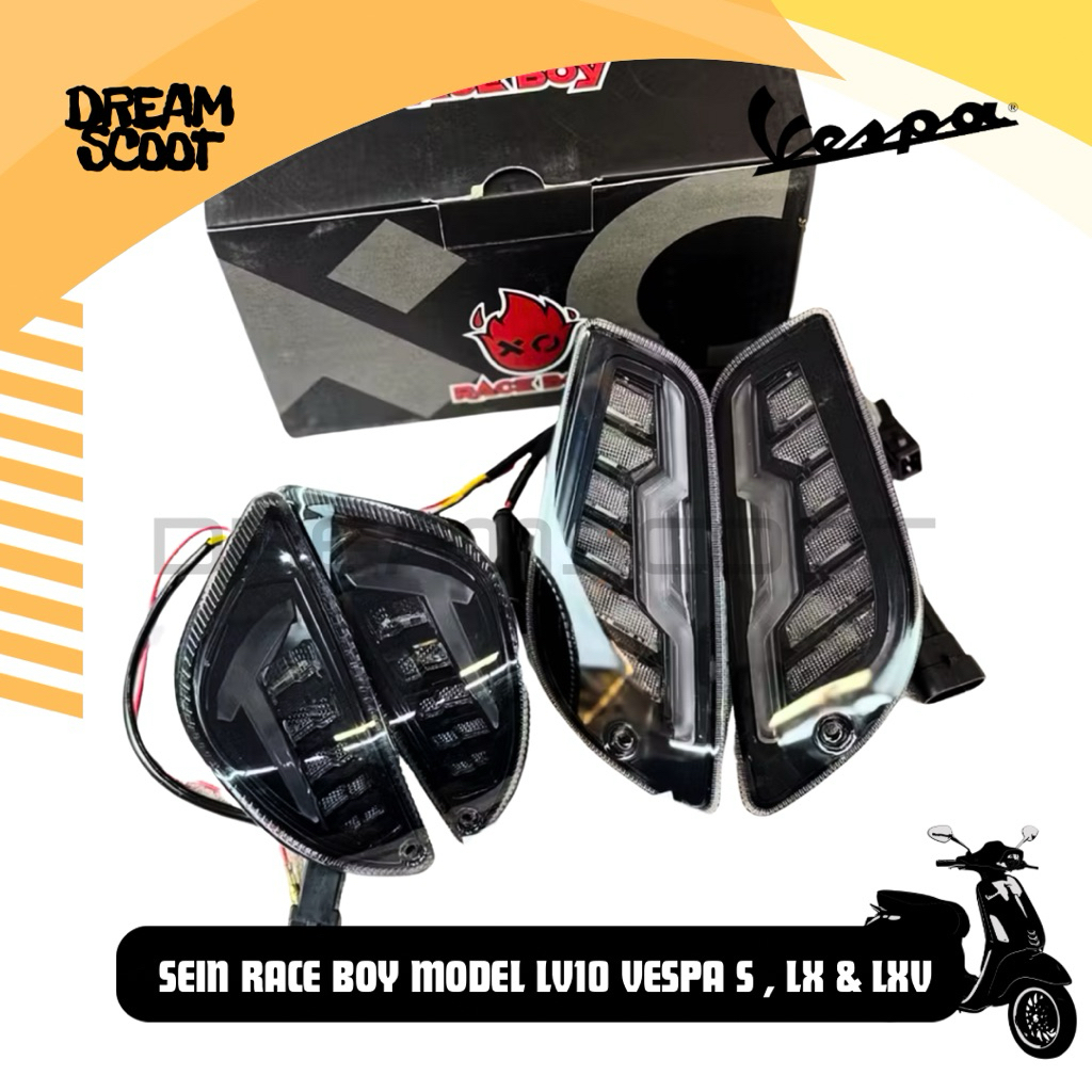 Sein RACE BOY model level10 Vespa S Vespa LX Vespa LXV Sein Vespa Matic Sein Running Vespa Sein Vesp