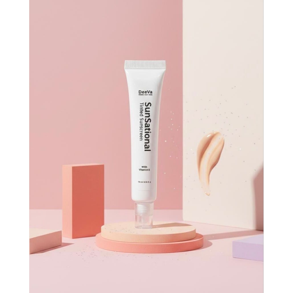 Sunsational Tinted Suncreen by DeeVa derma soft skin