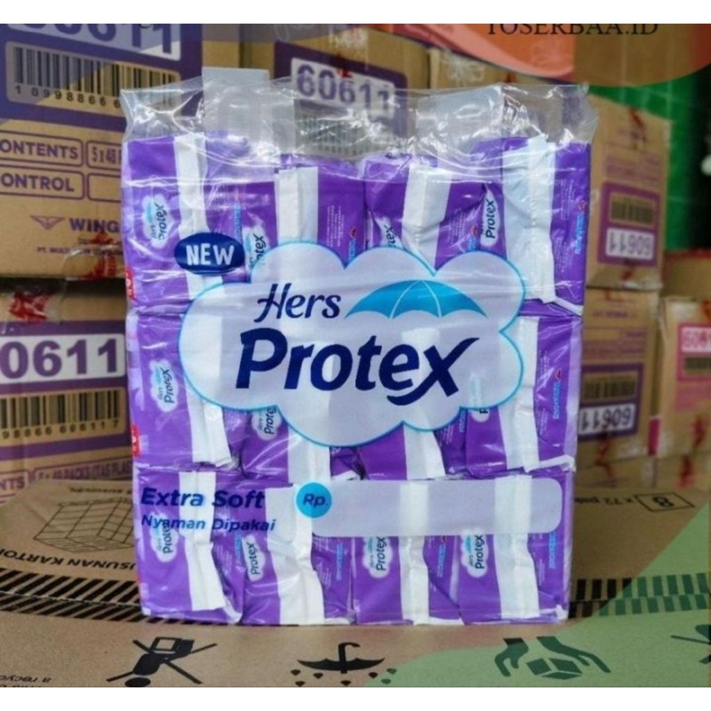 protex ungu satu tas isi 8 satu bungkus isi 5 pads