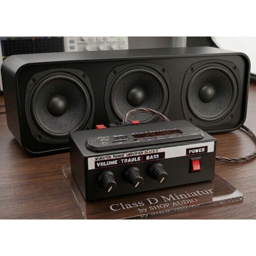Amplifier 5volt + modul mp3 bluetooth