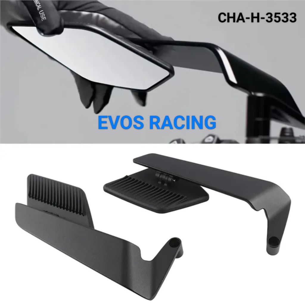 Spion Winglet Eclipse H3533 Full CNC Lipat Universal NMAX NEW PCX 160 ADV 150 160 VARIO AEROX- Spion