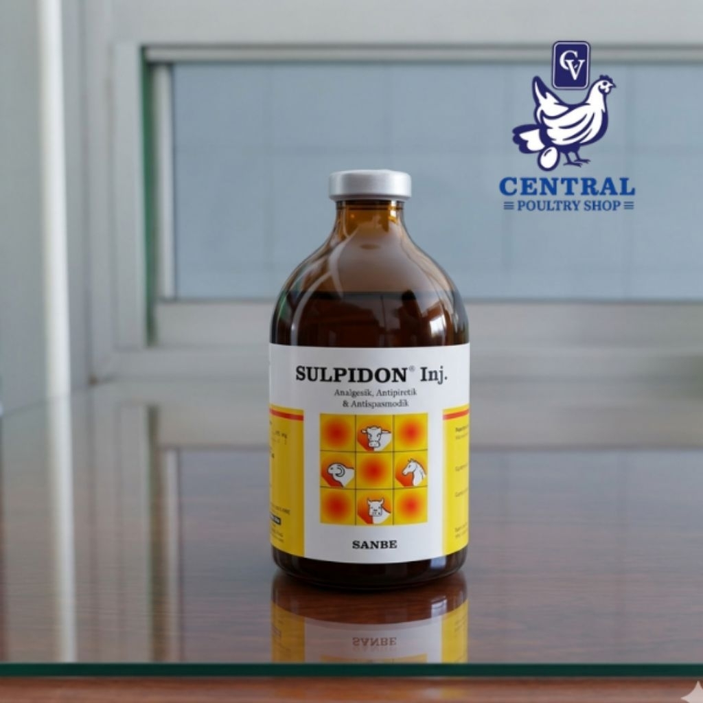 Sulpidon® Inj. – Obat Injeksi Analgesik, Antipiretik & Antispasmodik untuk Ternak