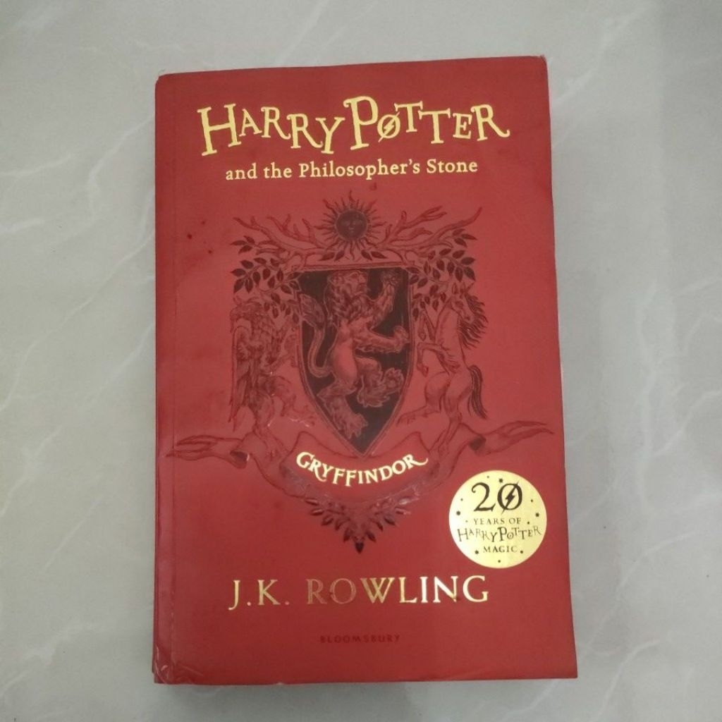 harry potter and the philosopher's stone ori english novel inggris preloved