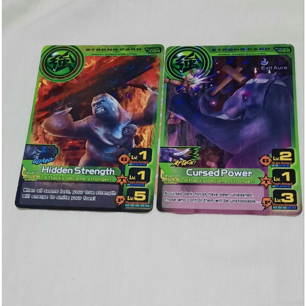 (Harga Per Pcs) Kartu Animal Kaiser original evo 1 (Hidden Strength, Cursed Power) strong card